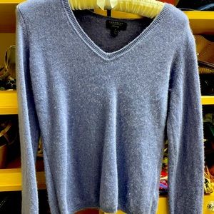 Cashmere sweater, light blue. Never worn.
